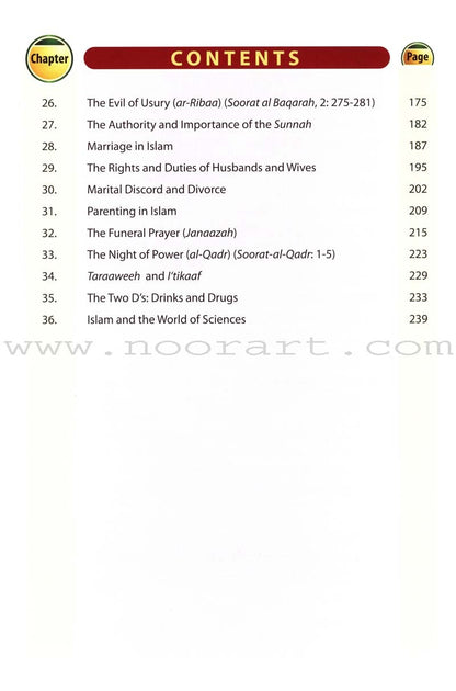 Islamic Studies: Grade 10