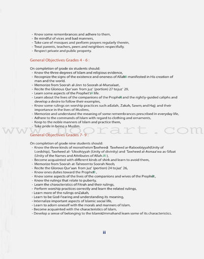 ICO Islamic Studies Teacher's Manual: Grade 6, Part 2