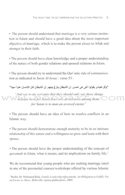 Answers To Frequently Asked Questions On Marriage: Part 1