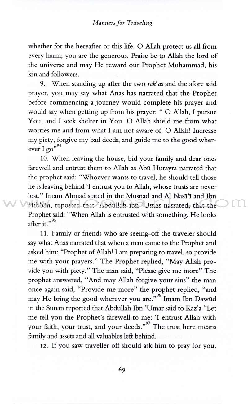 Islamic Manners