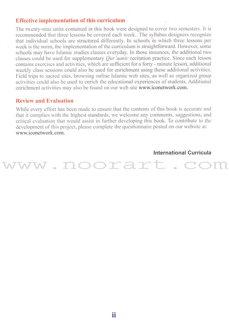 Sirah of Our Prophet Workbook: Grade 3