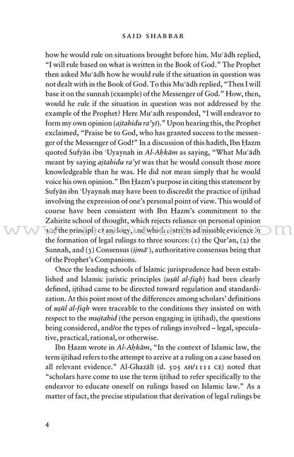 Ijtihad and Renewal