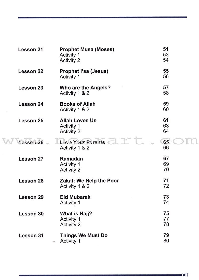 Learning and Living Islam: Level 1