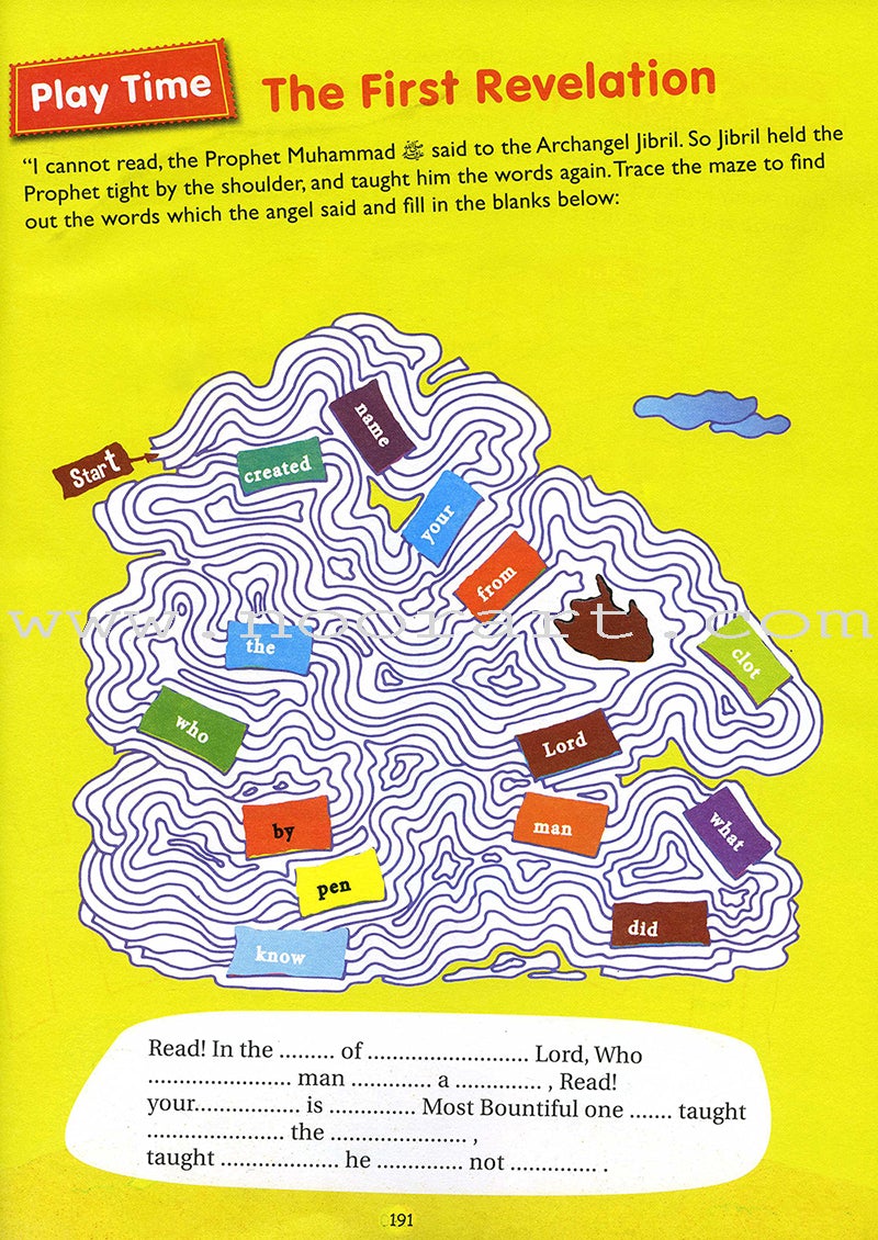 Children's Stories from the Qur'an Big Coloring Book