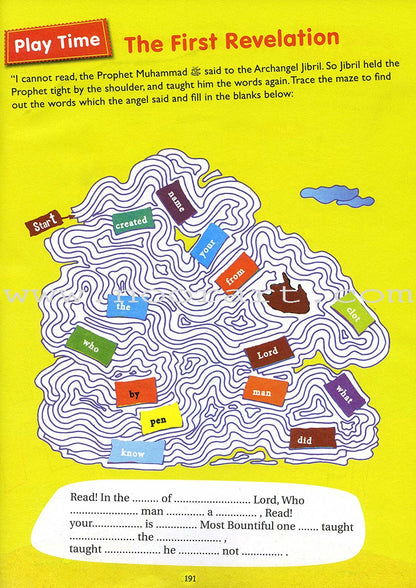 Children's Stories from the Qur'an Big Coloring Book