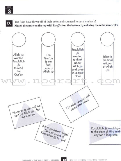 Teachings of the Qur'an Workbook: Volume 1