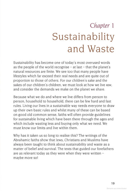Sharing Eden: Green Teachings from Jews, Christians and Muslims