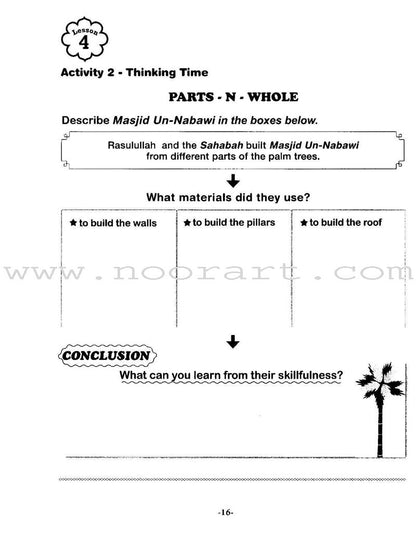 Sirah of Our Prophet Workbook: Grade 3