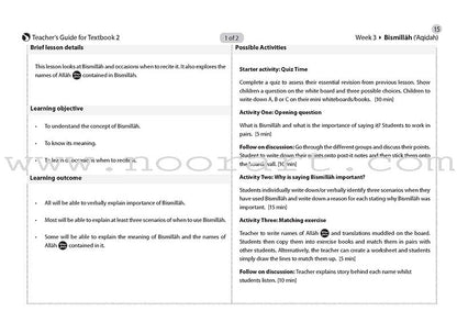 Safar Teacher's Guide for Islamic Studies: Level 2