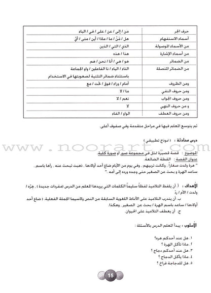 Horizons in the Arabic Language Teacher Book: Level 6 الآفاق في اللغة العربية كتاب المعلم