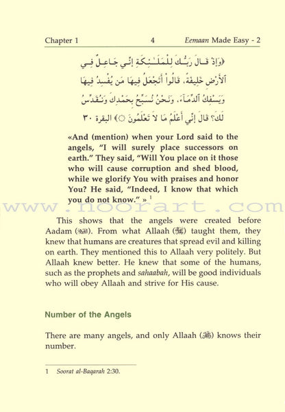 Eemaan Made Easy: Part 2 - Knowing the Angels الإيمان ميسراً - معرفة الملائكة