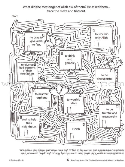 Quran and Sirah Story Mazes Gift Box (5 Books)
