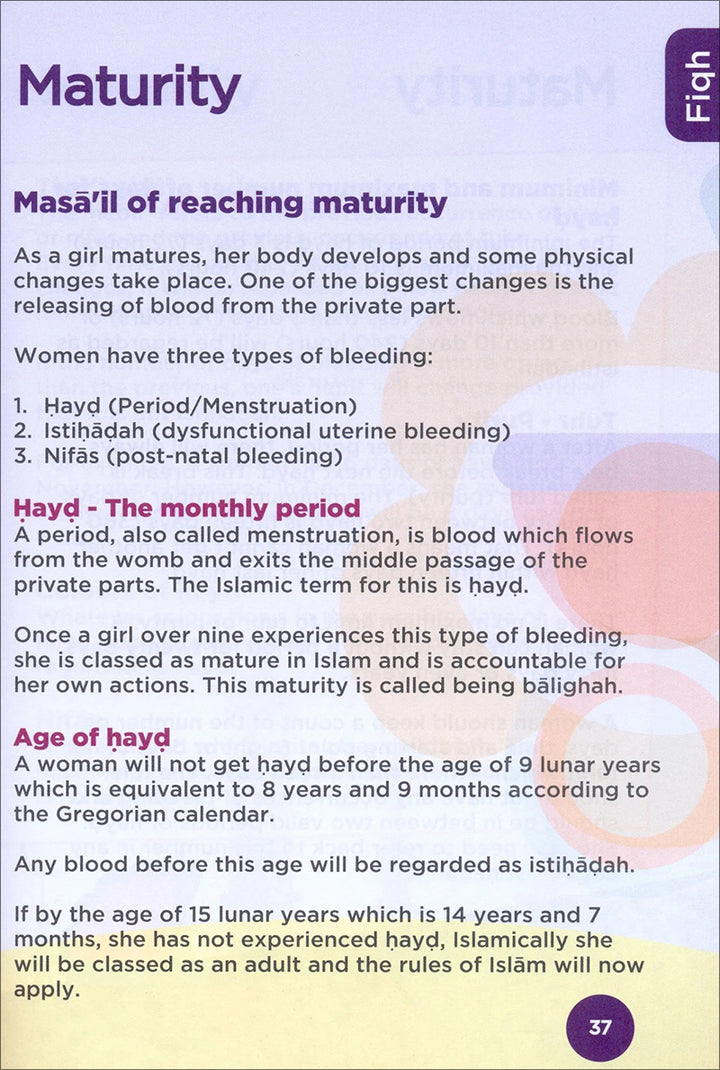 An Nasihah Islamic Curriculum Coursebook 6 Girls