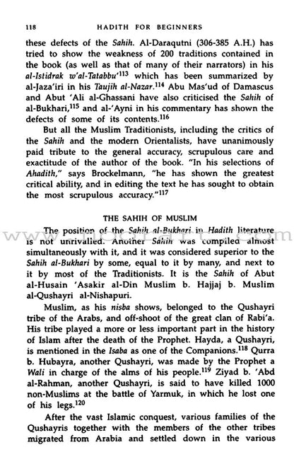 The Hadith for Beginners