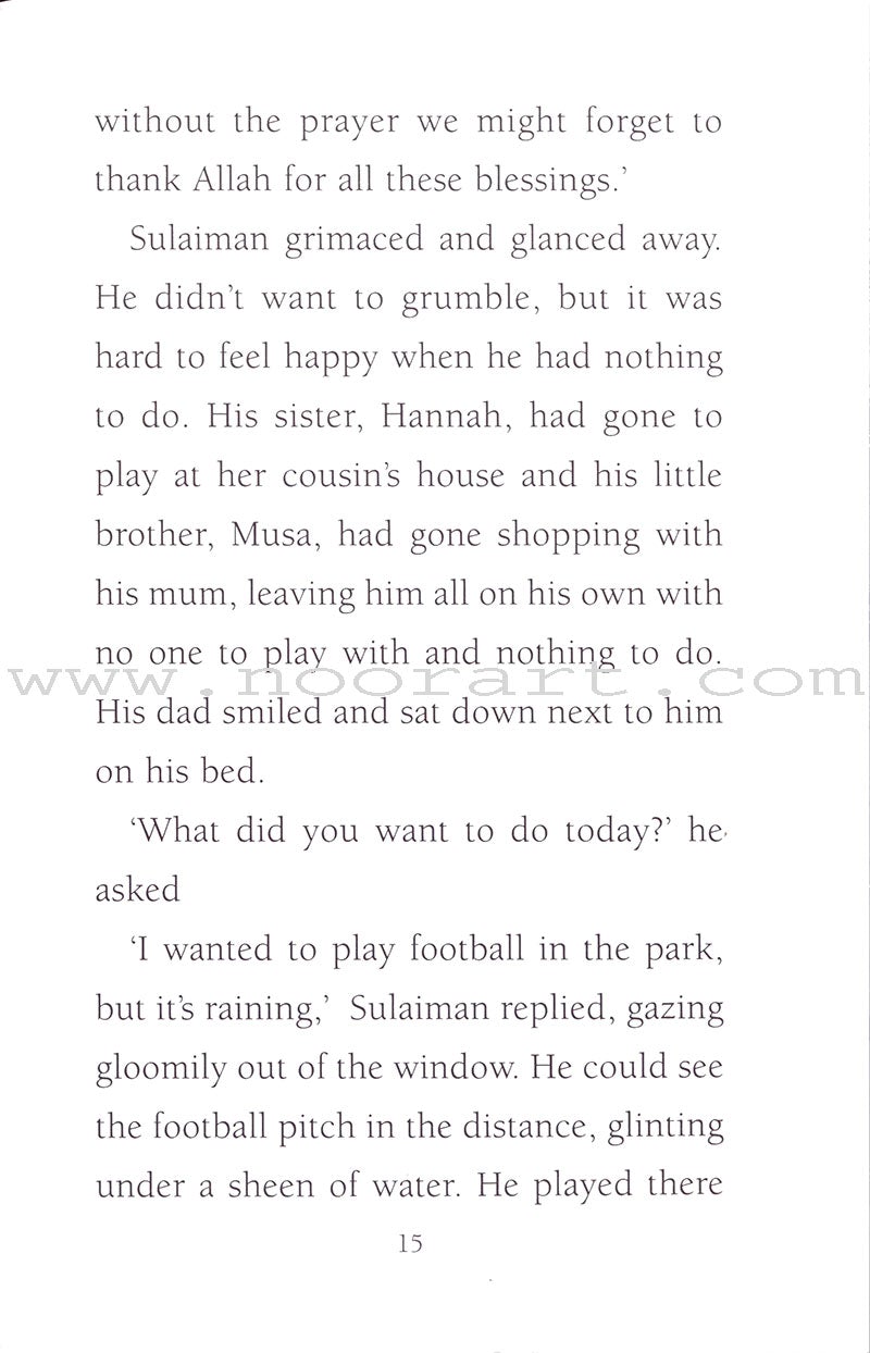 A Race to Prayer: Sulaiman's Rewarding Day