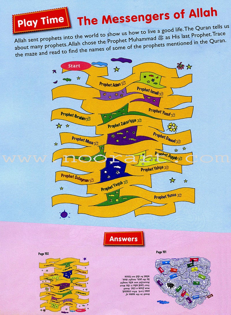 Children's Stories from the Qur'an Big Coloring Book