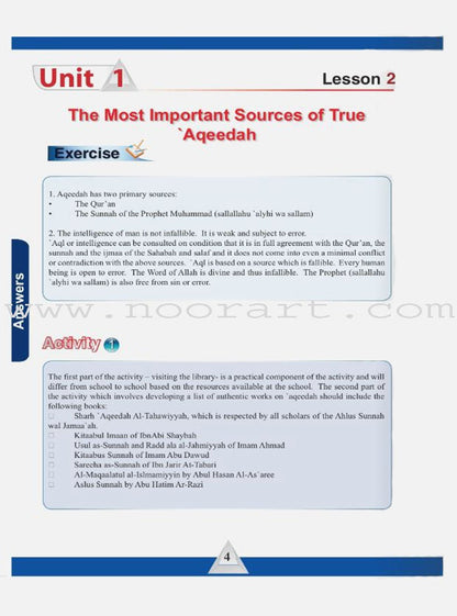 ICO Islamic Studies Teacher's Manual: Grade 12, Part 1