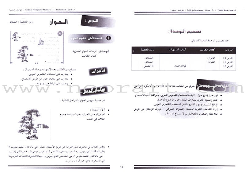 I Love and Learn the Arabic Language - Teacher's Book: Level 7 أحب و أتعلم اللغة العربية - دليل المعلم