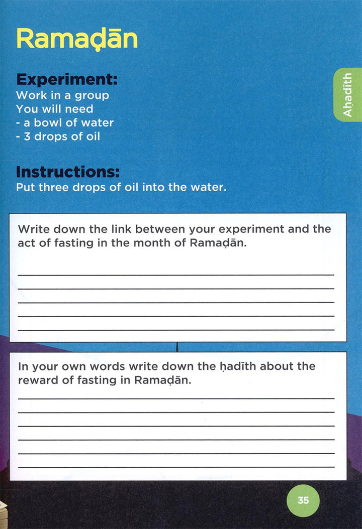 An Nasihah Islamic Curriculum: Workbook 6 Boys
