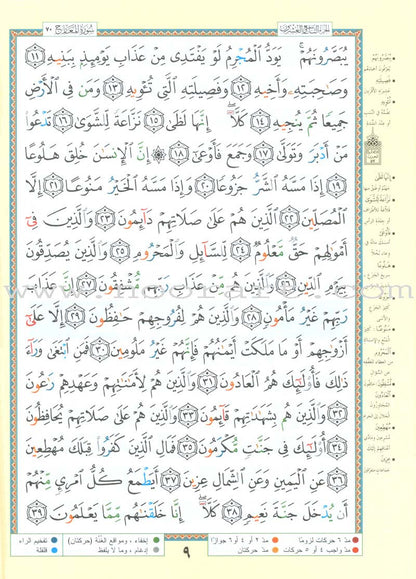 Tajweed Qur'an (Juz' Tabarak and Amma, Obvious Edition)