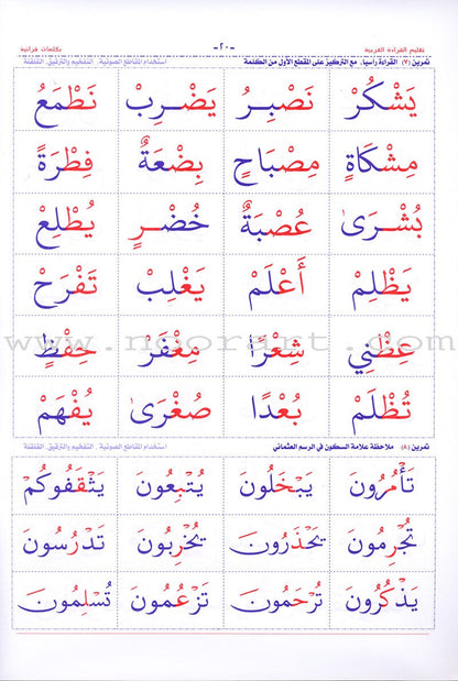 Teaching Arabic Reading Using Quranic Words: Level 2 تعليم القراءة العربية بكلمات قرانية