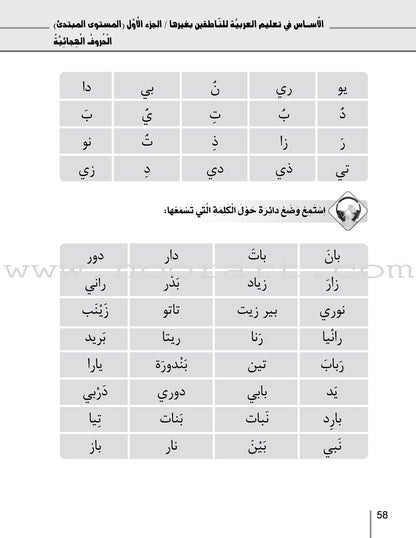 Al-Asas for Teaching Arabic to Non-Native Speakers: Part 1, Beginner Level (With Online Audio Content)