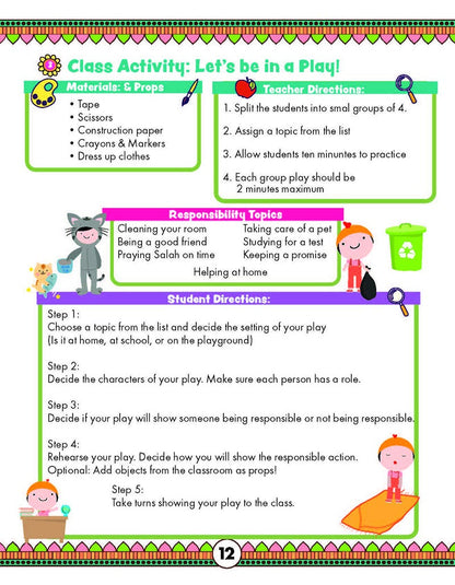 IQra' Wise (Weekend Islamic School Excellence) Workbook: Grade two
