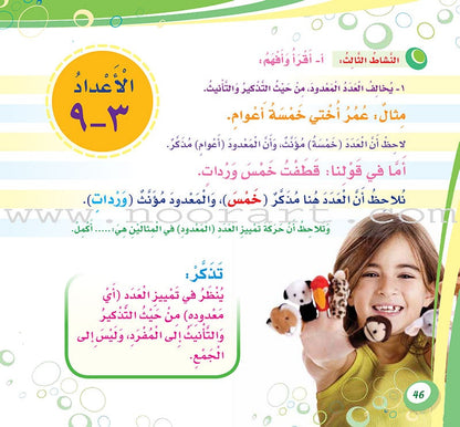 Arabic is My Language - The Skills of Grammatical and Morphological Exercises: Book 4 عربي لساني - مهارات التدريبات النحوية والصرفية