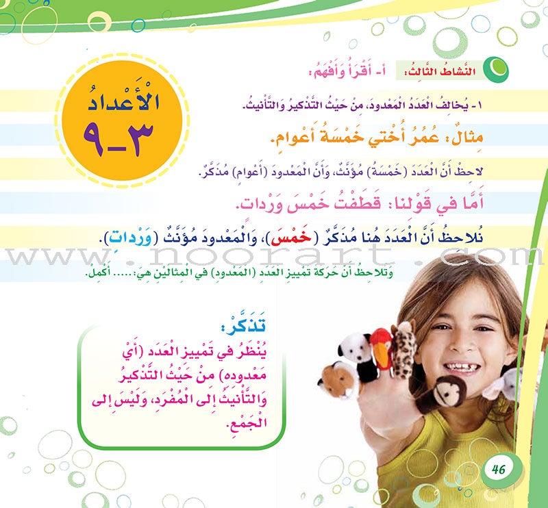 Arabic is My Language - The Skills of Grammatical and Morphological Exercises: Book 4 عربي لساني - مهارات التدريبات النحوية والصرفية
