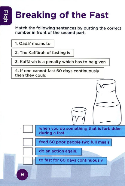 An Nasihah Islamic Curriculum Workbook 4