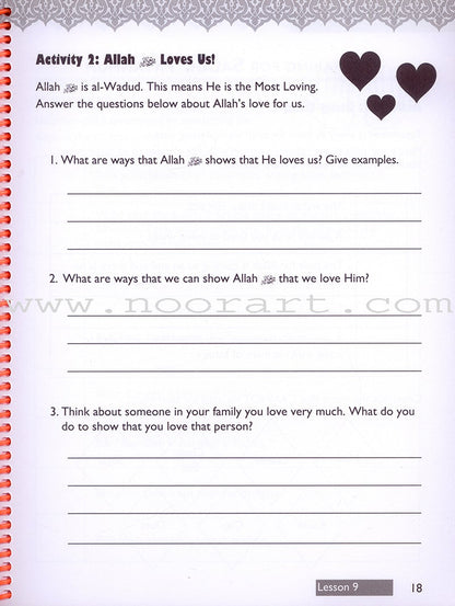 IQra' Wise (Weekend Islamic School Excellence) Workbook: Grade three