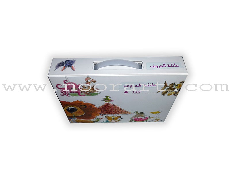 Alphabet Family Flashcards (with DVD) بطاقات عائلة الحروف