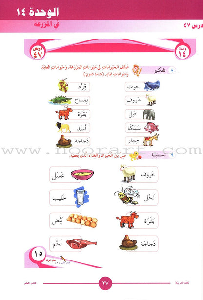 ICO Learn Arabic Teacher Guide: Level 1, Part 2 تعلم العربية