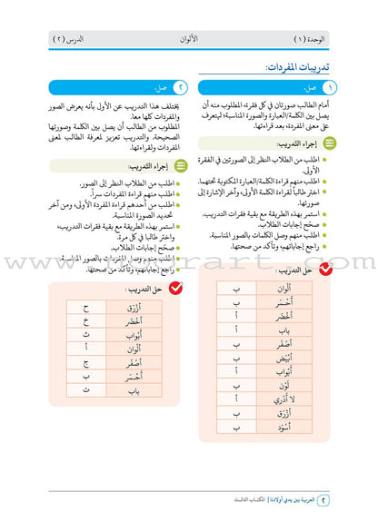 Arabic Between Our Children's Hands Teacher Book: Level 3 العربية بين يدي أولادنا