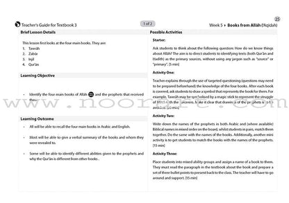 Safar Teacher's Guide for Islamic Studies: Level 3