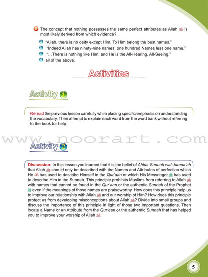ICO Islamic Studies Textbook: Grade 9, Part 1 (With Access Code)