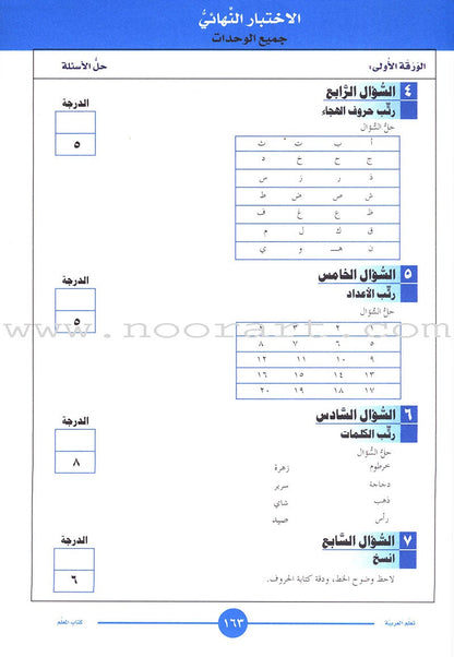 ICO Learn Arabic Teacher Guide: Level 1, Part 2 تعلم العربية