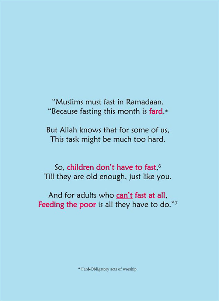 Daily Du'aa Series: (Faizah's Fantastic First Fast) Book 5