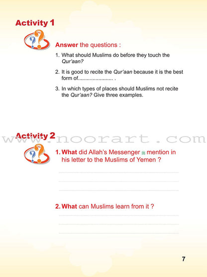 ICO Islamic Studies Textbook: Grade 3 (Light Edition)