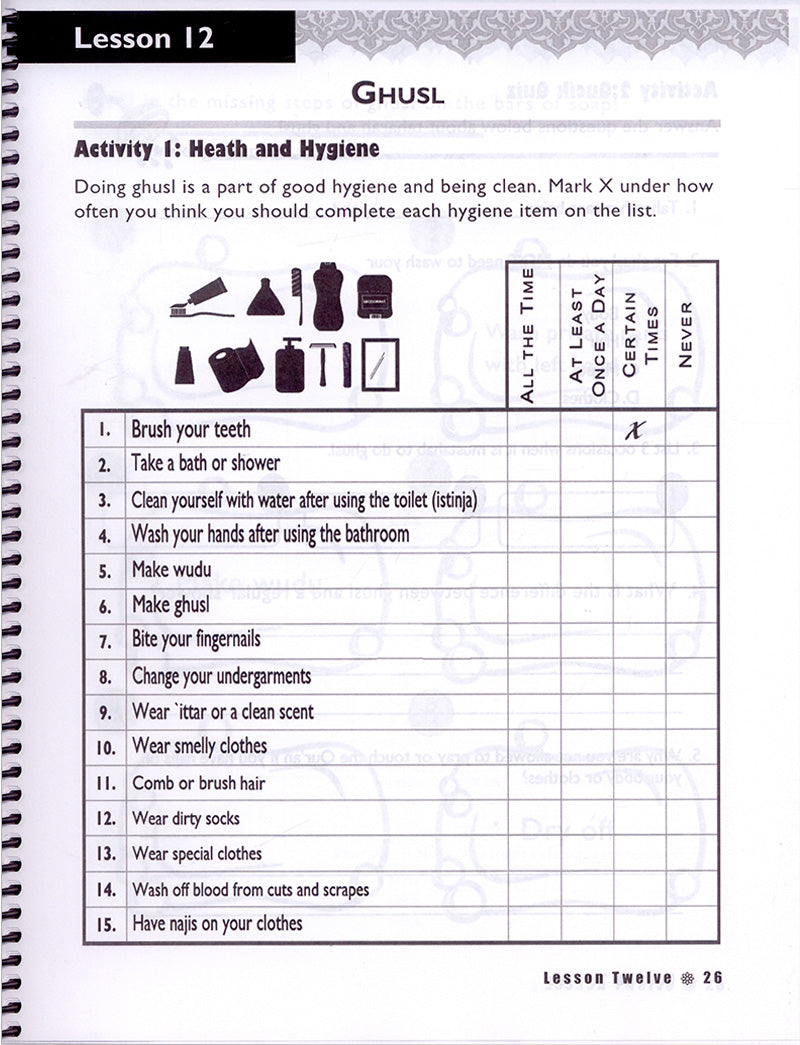 Iqra' Wise (Weekend Islamic School Excellence) Workbook: Grade Four
