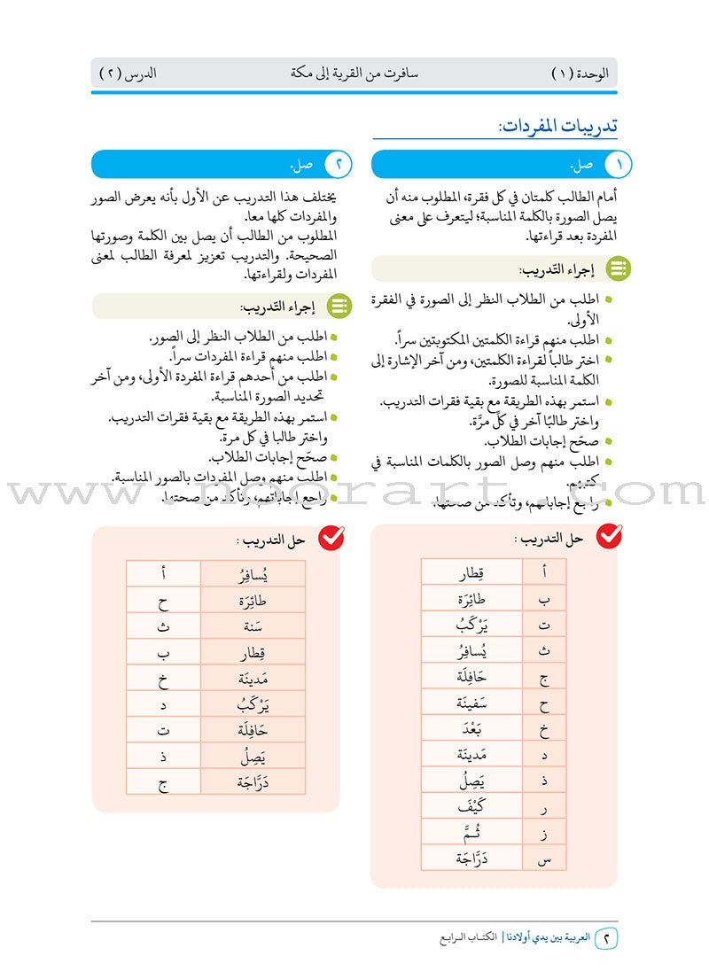 Arabic Between Our Children's Hands Teacher's Book: Level 4 العربية بين يدي أولادنا