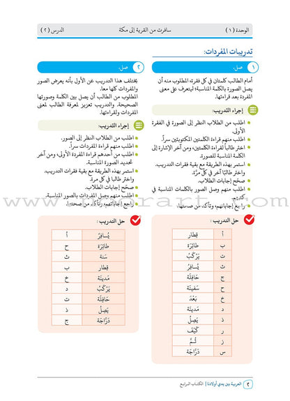 Arabic Between Our Children's Hands Teacher's Book: Level 4 العربية بين يدي أولادنا