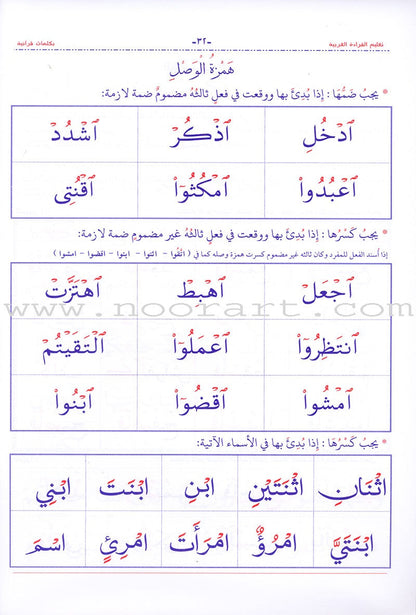 Teaching Arabic Reading Using Quranic Words: Level 2 تعليم القراءة العربية بكلمات قرانية