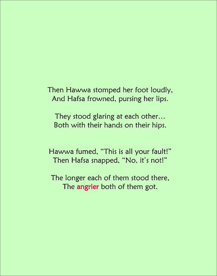Daily Du'aa Series: (Hawwa & Hafsa Have a Fight) Book 6